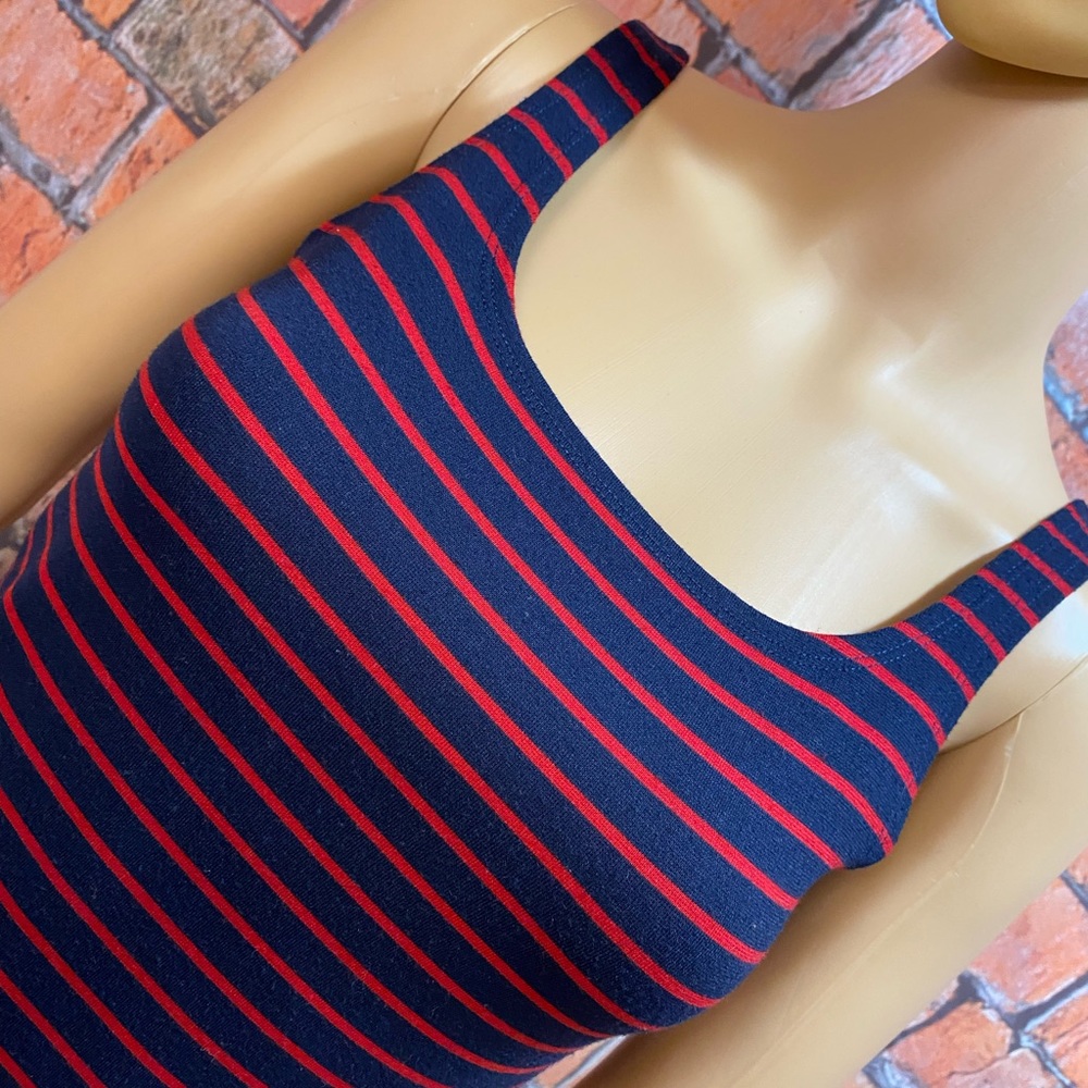 Popular Basics Striped Bodycon Dress - Picture 2 of 9